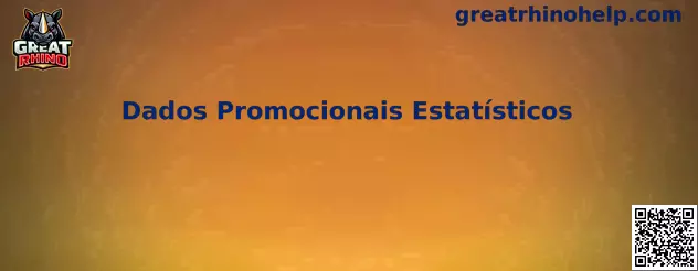 Great Rhino Dados Promocionais Estatísticos