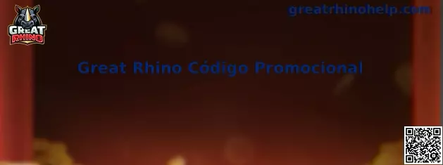 Great Rhino Código Promocional