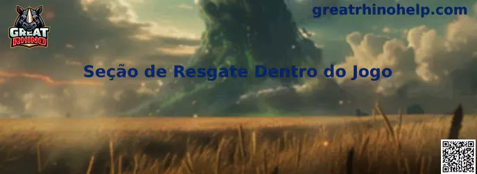 Seção de Resgate Dentro do Jogo en Great Rhino