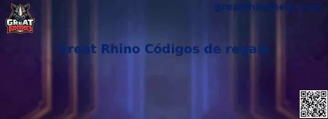Great Rhino Códigos de regalo