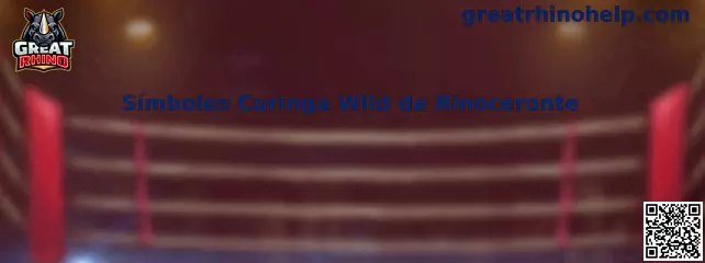 Símbolos Curinga Wild de Rinoceronte en Great Rhino