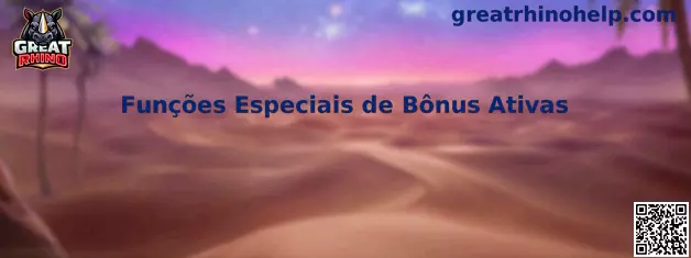 Funções Especiais de Bônus Ativas en Great Rhino