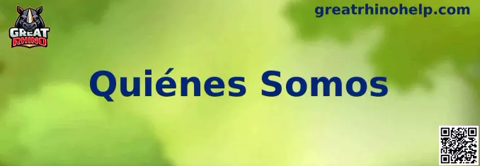 Información sobre quiénes somos de Great Rhino
