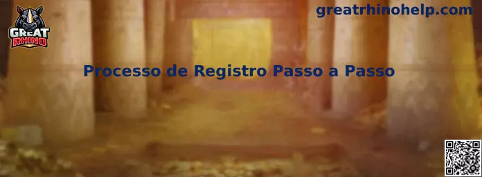 Processo de Registro Passo a Passo en Great Rhino